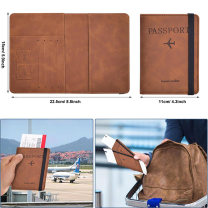 ravel Passport Holder – Secure Passport Wallet & Organizer for Men & Women