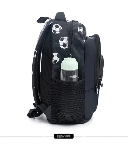 Football-Themed School Backpack – Durable & Stylish Travel Bag for Boys & Teenagers!