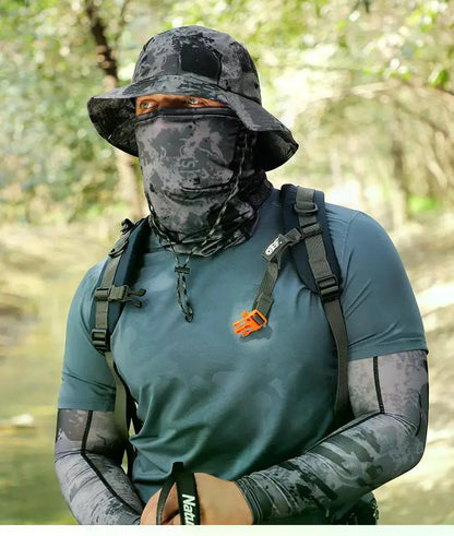 XXL Big Head Bucket Hat – Lightweight Quick-Dry Sun Hat for Outdoor & Fishing (60-65cm)