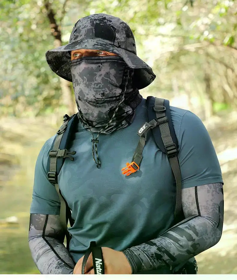 XXL Big Head Bucket Hat – Lightweight Quick-Dry Sun Hat for Outdoor & Fishing (60-65cm)