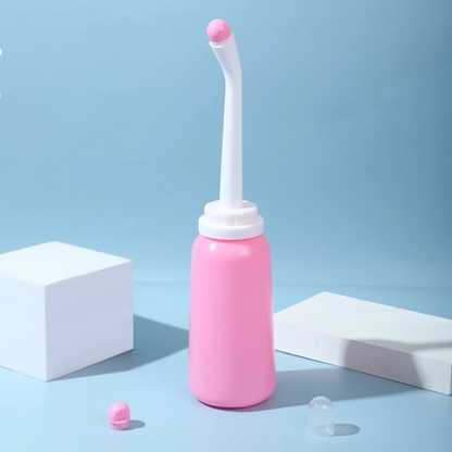 Handheld Personal Bidet Bottle,Feminine Care Perineum Cleansing ,350Ml Portable Bidet Travel Bidet ,Resistant to 100ºC