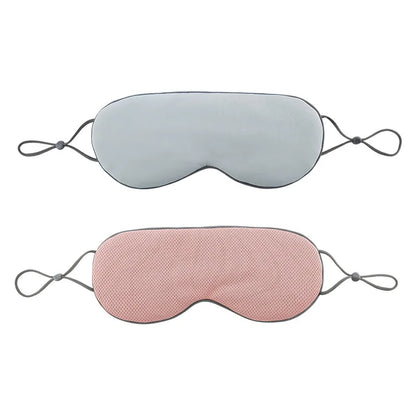 Sleeping Eye Mask Korean Style Ice Silk Warm And Cool Dual Use Adjustable Travel Light Blocking Breathable Eye Mask