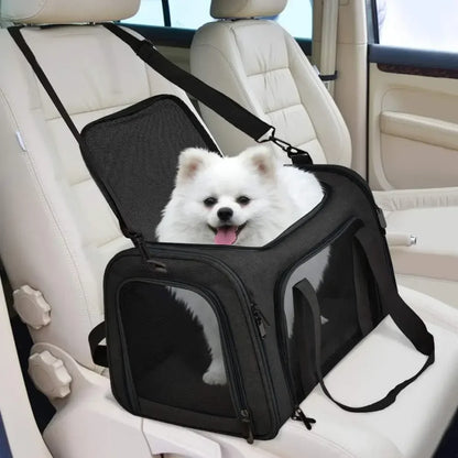 Cat Carriers Dog Carrier Pet for Small Medium Cats Dogs Puppies up to 15 Lbs, TSA Airline Approved Soft Sided