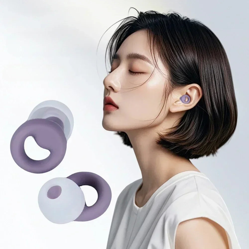 Sleep Deeply & Swim Freely: Ultra-Soft Waterproof Silicone Earplugs for Superior Noise Blocking & All-Day Comfort!