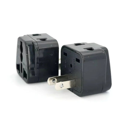 Universal Japan America 2 in 1 EU UK AU to US Travel Adapter Plug Type A/B Canada Thailand Electric Power Charger Convert Plug