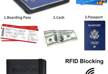 ravel Passport Holder – Secure Passport Wallet & Organizer for Men & Women