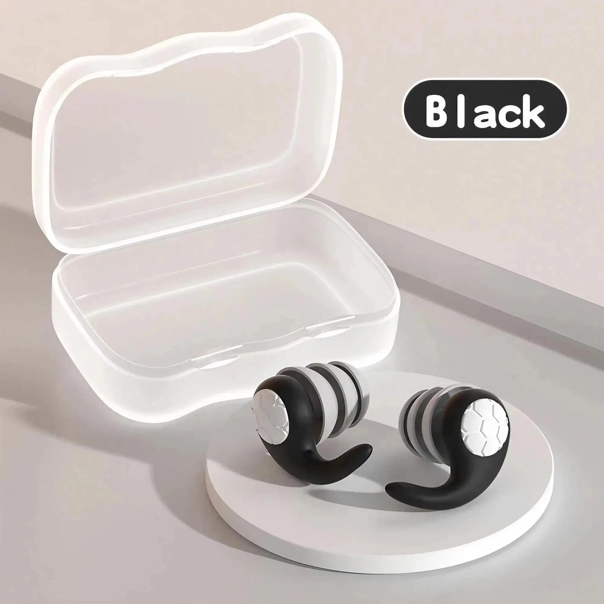 Reusable Soft Silicone Ear Plugs – Noise Reduction & Waterproof Protection for Sleep, Travel & Swimming!
