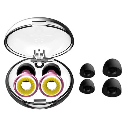 1 Pair Silicone Earplug Swimming Professional Waterproof Earplug With Exquisite Box Set Noise Reduction Earplugs For Sleeping