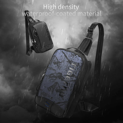 Men's Cool Style Chest Bag – Lightweight Crossbody Shoulder Bag with Lifetime Warranty