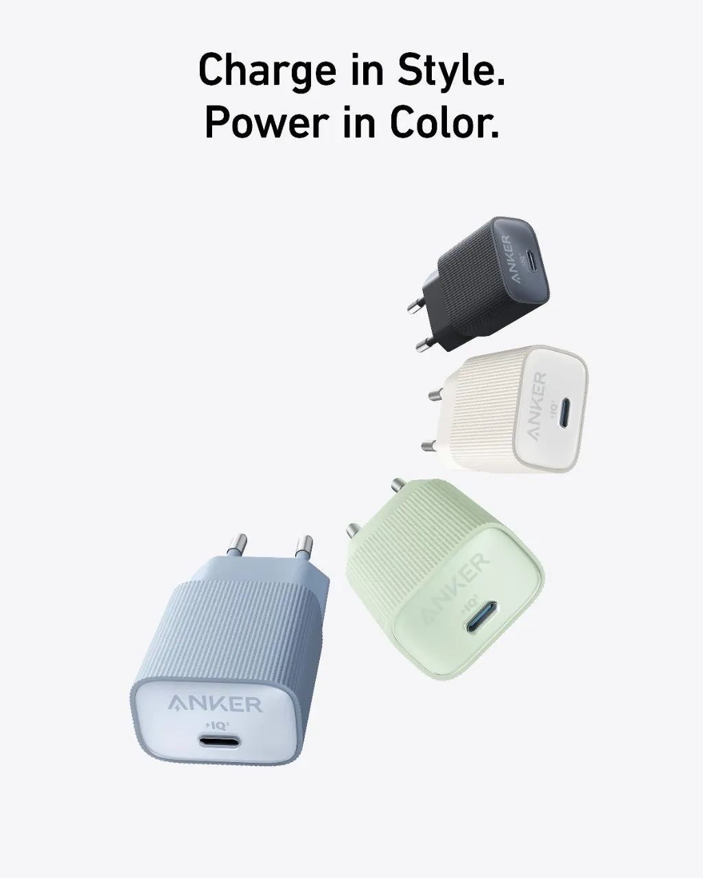 Anker Nano USB-C Charger 30W – High-Speed PIQ 3.0 & PPS Fast Charging Power Adapter, Compatible with iPhone 15/14, Samsung, and More