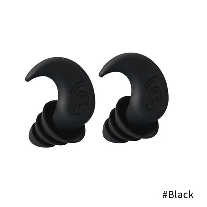 Sleep Soundly & Swim Confidently: Premium Waterproof Anti-Noise Silicone Earplugs for Ultimate Soundproof Comfort!