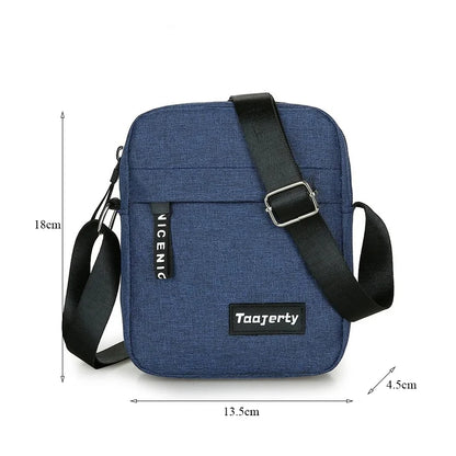 Men's Mini Crossbody Bag – Lightweight Nylon Shoulder Sling Bag for Travel & Daily Use