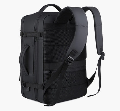 Expandable Men‘s 17 Inch Laptop Backpacks Waterproof Notebook Bag USB Schoolbag Sports Travel School Bag Pack Backpack For Male