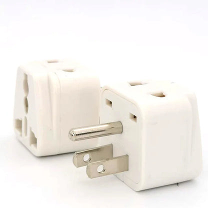 Universal Japan America 2 in 1 EU UK AU to US Travel Adapter Plug Type A/B Canada Thailand Electric Power Charger Convert Plug