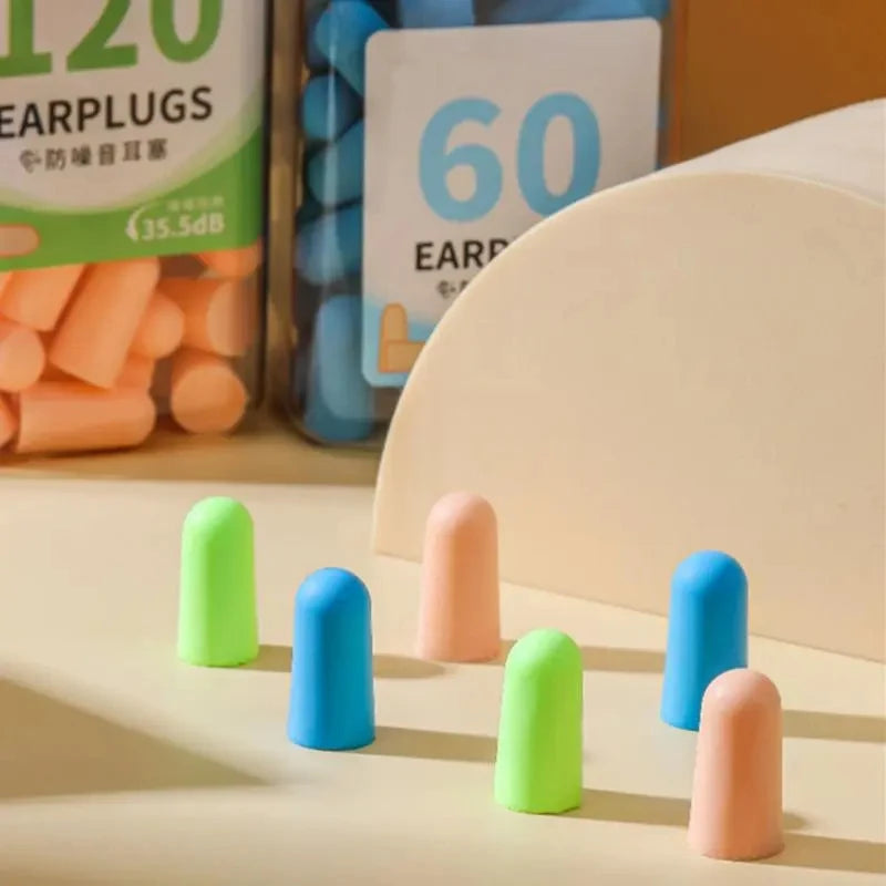 🌙 Sleep in Silence & Comfort – LLD Silicone Noise-Reducing Earplugs for Peaceful Nights & Daily Protection! 🎧✨