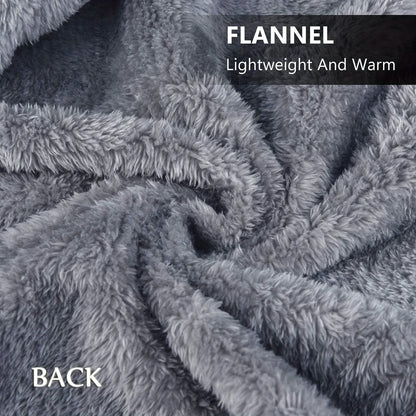 Cozy Wearable Flannel Blanket – Soft, Warm & Perfect for Home, Office & Travel Comfort!