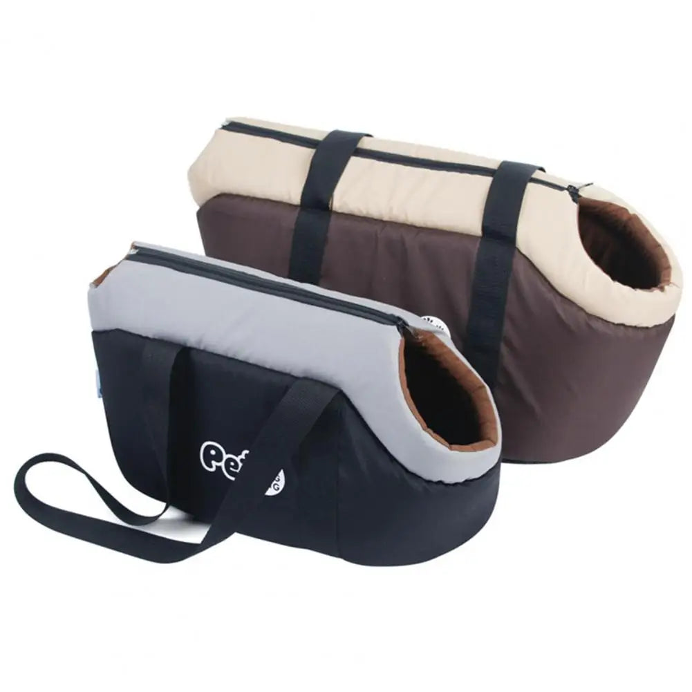 Soft-Sided Pet Carrier Bag – Breathable Travel Tote with Adjustable Straps & Interior Pad for Cats & Small Pets