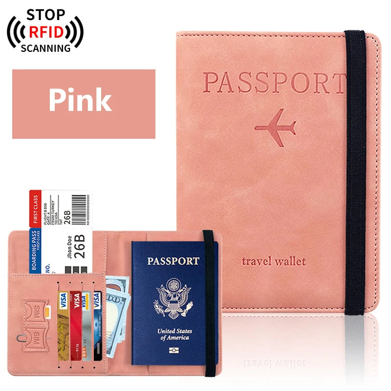 ravel Passport Holder – Secure Passport Wallet & Organizer for Men & Women