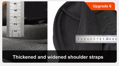 2025 Waterproof Laptop Backpack – 17/20 Inch Oxford Travel Rucksack for Men & Women, School Bag with Modern Design