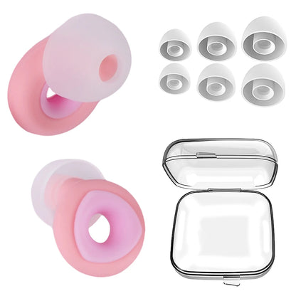 Sleep Deeply & Swim Freely: Ultra-Soft Waterproof Silicone Earplugs for Superior Noise Blocking & All-Day Comfort!