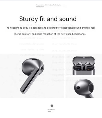 2024 New Buds 3 Pro True Wireless Bluetooth Earphone Headphone HiFi Sound Low Latency Noise Reduction Earbuds for IPhone Android