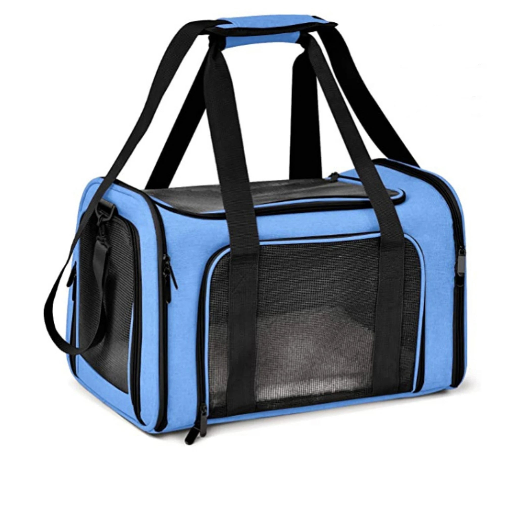 Cat, Dog Carrier for Small Medium Cats Puppies up to 15 Lbs, TSA Airline Approved Carrier Soft Sided, Collapsible Travel Puppy C