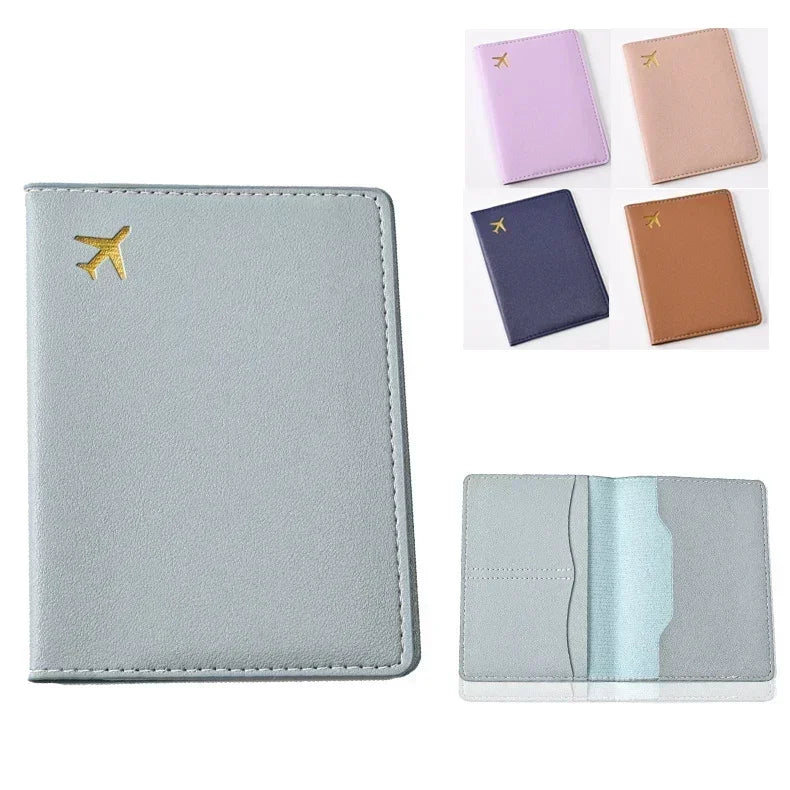 Multifunctional PU Leather Passport Wallet – Stylish & Secure Travel Organizer for Men & Women!