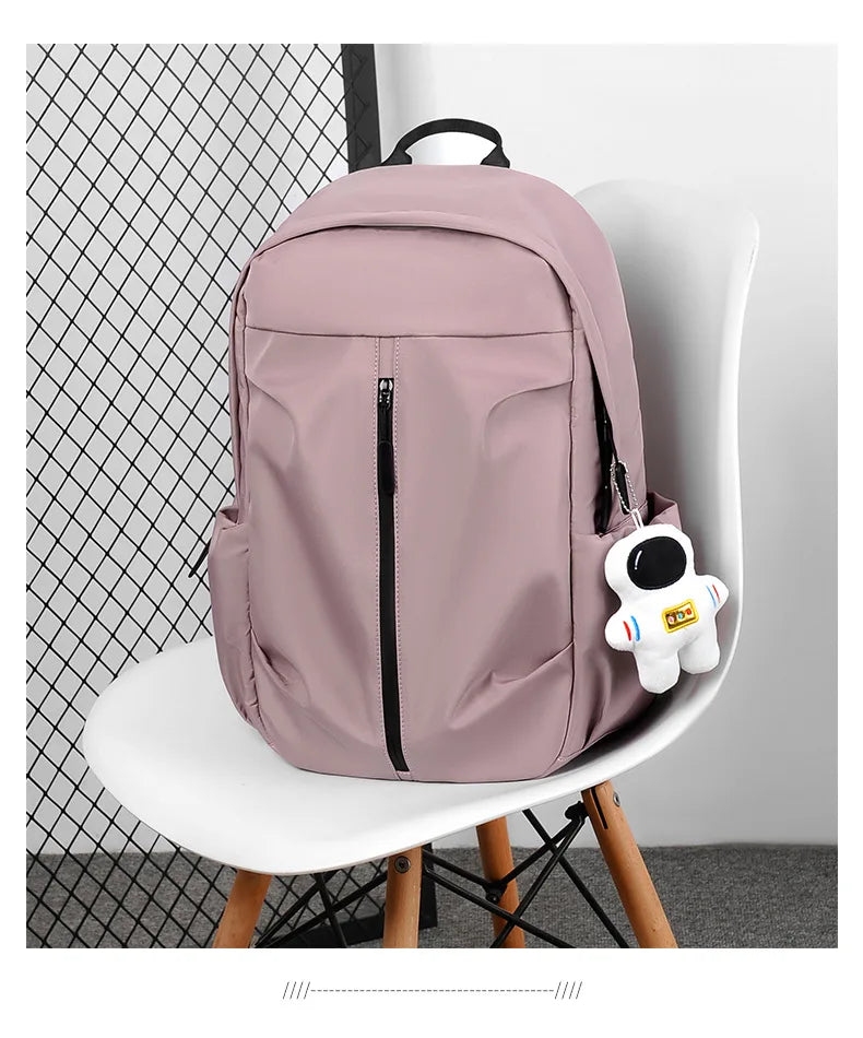 Fashion 35L High Capacity Waterproof Backpack – Trendy Laptop School Travel Bag for Men and Women