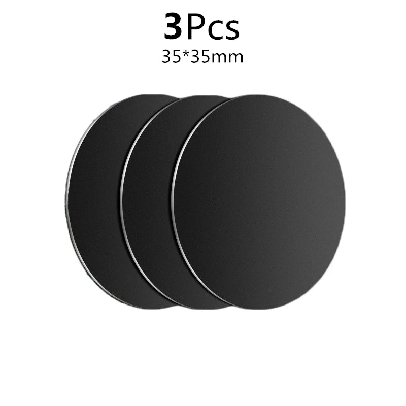 Metal Plate for Magnetic Phone Car Holder Universal Strong Adhesive Replacement Phone Plate Suitable for Phone Magnetic Mount