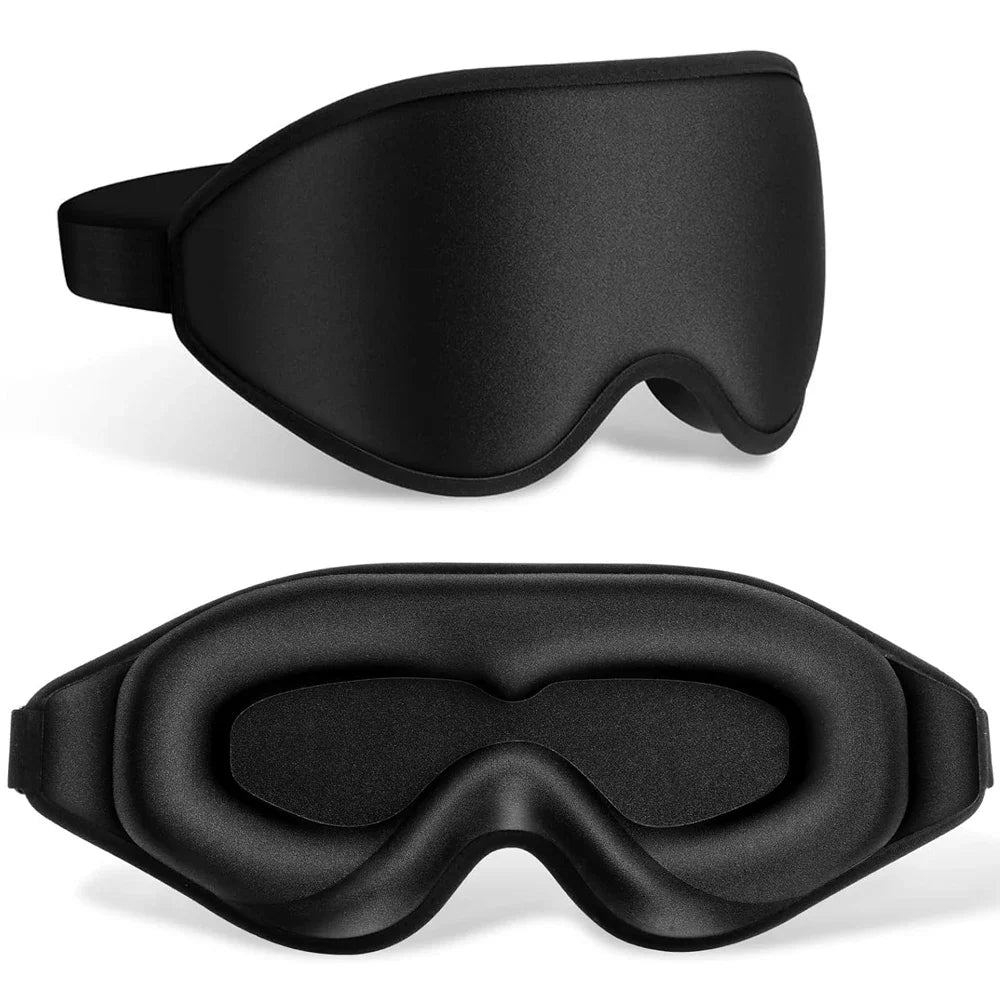 3D Sleep Eye Mask Zero Eye Pressure 3D Contoured Sleeping Mask Soft Comfort Eye Shade Cover 100% Block Out Light Slaapmasker