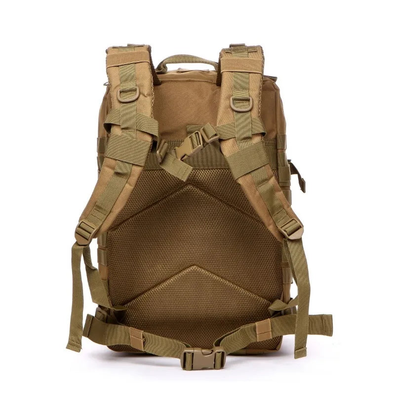 1000D Nylon Waterproof Tactical Backpack – Outdoor Rucksack for Camping, Hiking, Trekking, Fishing & Hunting (25L/50L)