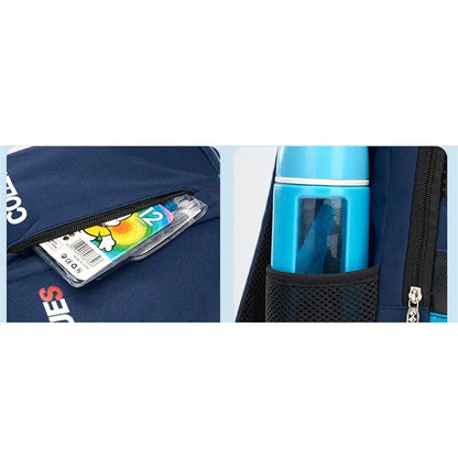 Waterproof Primary School Backpack – Durable & Spacious Book Bag for Teen Boys!