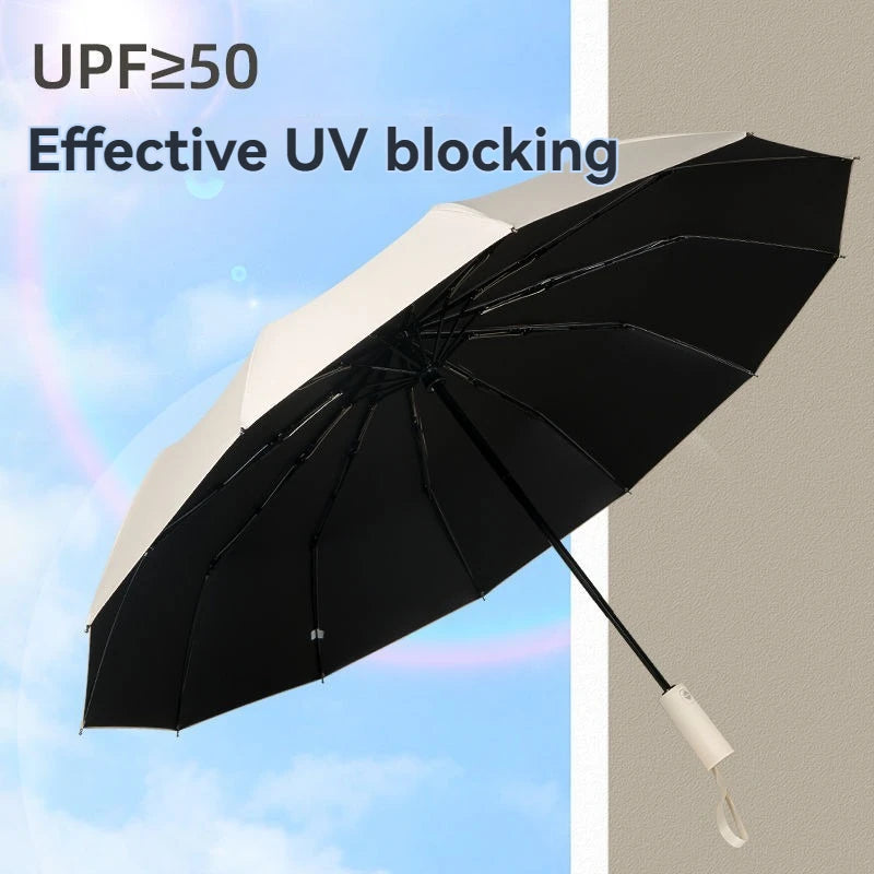 Umbrella The Original Portable Travel Umbrella - Umbrellas for Rain Windproof, Strong Compact Umbrella for Wind and Rain, Perfec