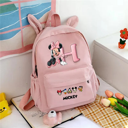 Disney Mickey & Minnie Mouse School Backpack – Adorable & Durable Bookbag for Kids, Teens & Students!