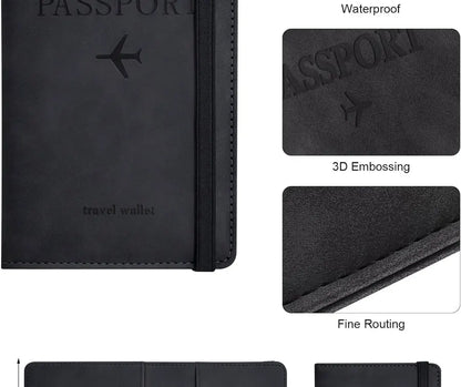 ravel Passport Holder – Secure Passport Wallet & Organizer for Men & Women