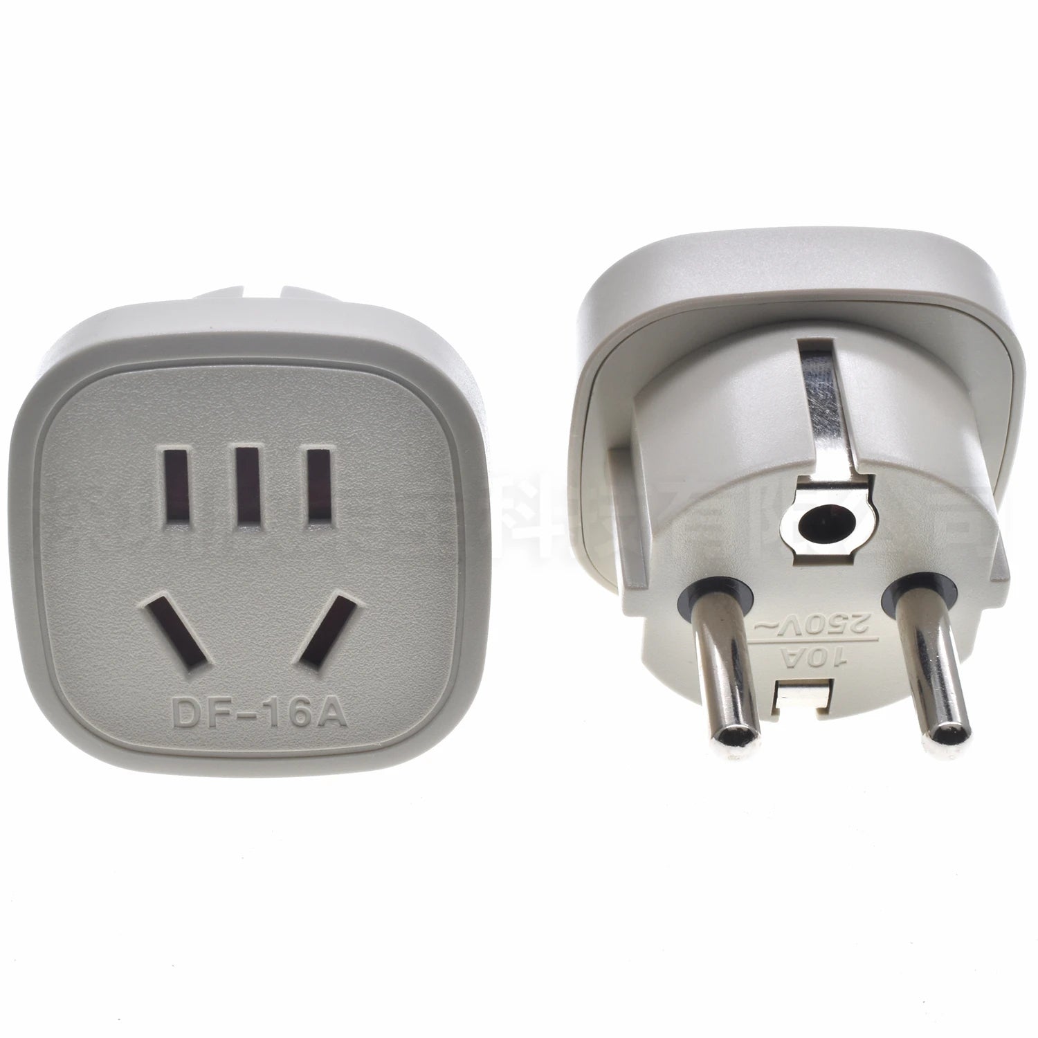 US AU to EU Plug Adapter Type-I Type-A to Type-F Power Converter Australia China to Schuko European Travel France Korean Russia