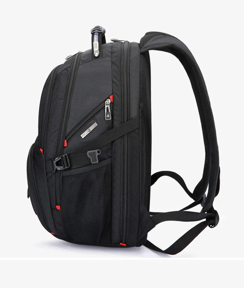 Swiss Multifunctional 17-Inch Laptop Backpack – Durable Travel & College Bag with USB Charging & Water Resistance