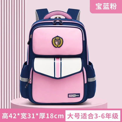 Kids' Orthopedic Waterproof School Backpack – Durable, Comfortable & Spacious Book Bag for Boys & Girls!