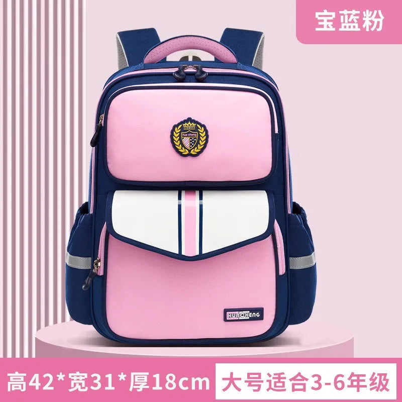 Kids' Orthopedic Waterproof School Backpack – Durable, Comfortable & Spacious Book Bag for Boys & Girls!