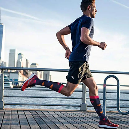 6 Pairs Animal & Fruit Compression Socks – Fun & Supportive Socks for Nurses, Runners & Everyday Wear**