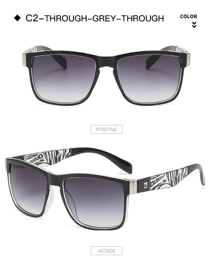 QUIKSILVER Classic Square Sunglasses Men Women Sports Outdoor Beach Surfing Sun Glasses UV400 Goggles