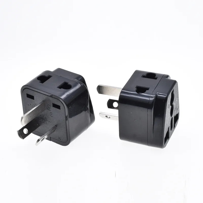 Universal CN US UK EU to AU Plug Adapter - 2 in 1 Australia Converter Socket