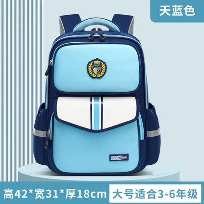 Kids' Orthopedic Waterproof School Backpack – Durable, Comfortable & Spacious Book Bag for Boys & Girls!