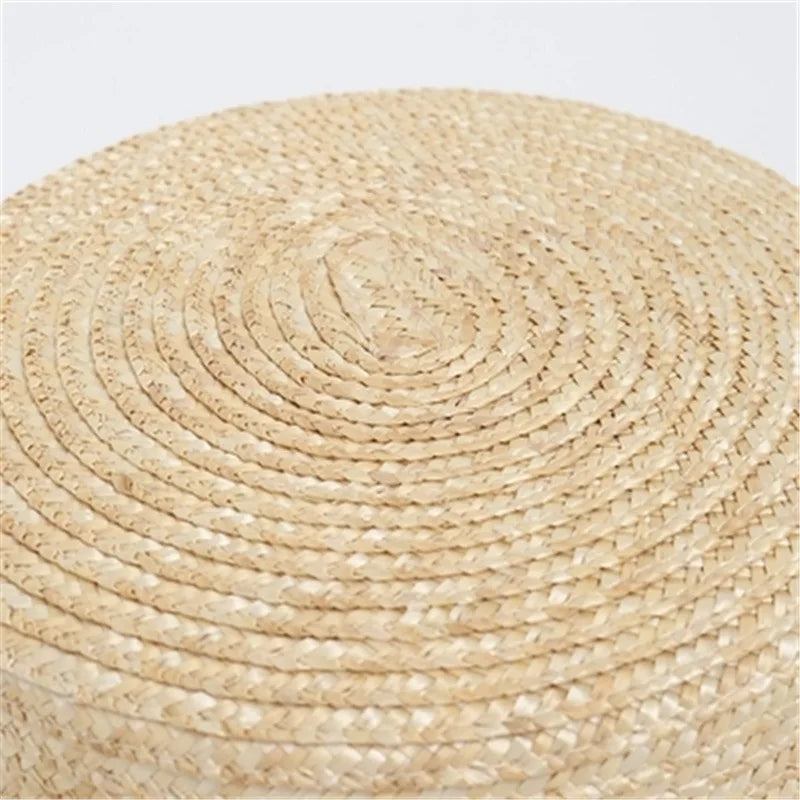 Wide Brim Straw Hat for Women Summer Woven SunHat Oversized Brim Beach Hat Holiday Children Summer Casual Sun Visor Caps
