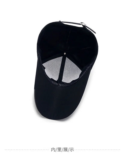 Unisex Adjustable Nylon Baseball Cap – Casual Snapback Sports Hat for Men & Women