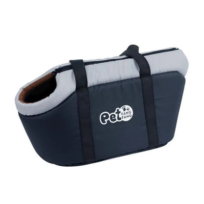Soft-Sided Pet Carrier Bag – Breathable Travel Tote with Adjustable Straps & Interior Pad for Cats & Small Pets
