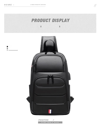 Designer Crossbody Bags for Fashion Shoulder Bags USB Charging Messenger Sling Bag Chest Bag Oxford Single Shoulder Strap Pack