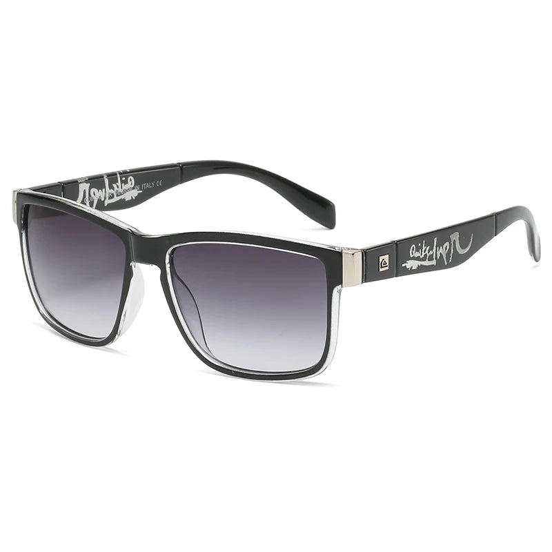 QUIKSILVER Classic Square Sunglasses Men Women Sports Outdoor Beach Surfing Sun Glasses UV400 Goggles