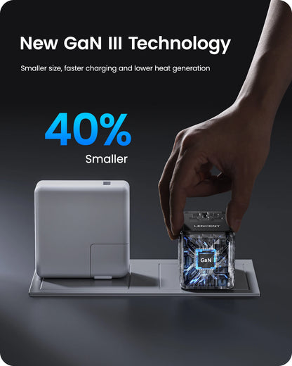 LENCENT 140W GaN Universal Travel Adapter – Fast Charging with 3 USB-C & 1 USB-A for EU/UK/US/AU! 🌍⚡