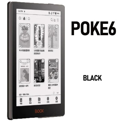 Boox Poke 6 & Poke 6S E-Readers – 6-Inch Portable E-Ink Screen Tablet for E-Books & Note-Taking